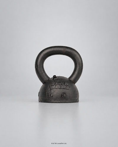R2-D2 Matte Black Kettlebell 30lbs
