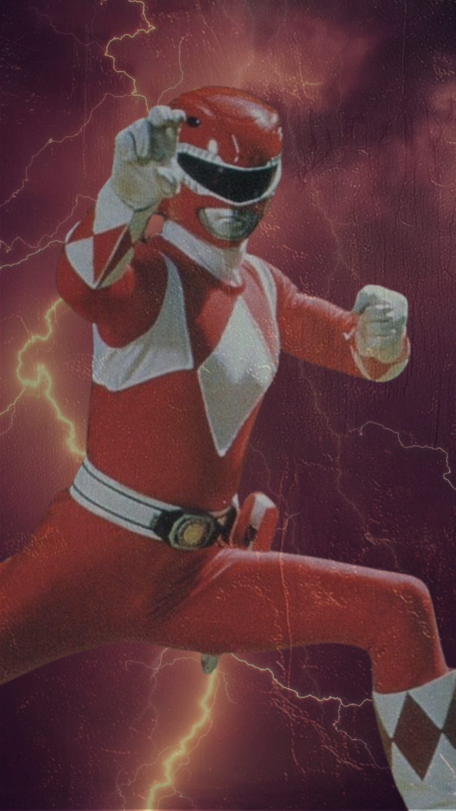 Red Ranger Short Sleeve MMA Rash Guard