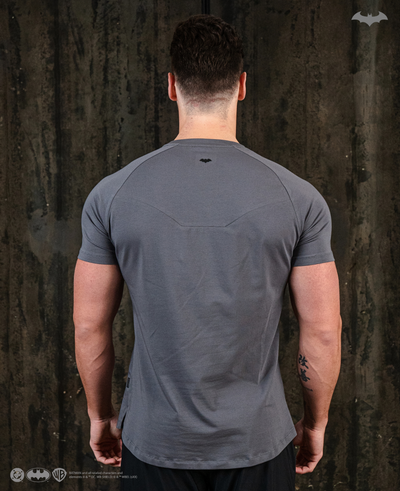 BRUCE WAYNE Essentials Short Sleeve - Gotham Grey