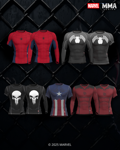 Marvel MMA Series Ultimate Rash Guard Bundle 1 of 100